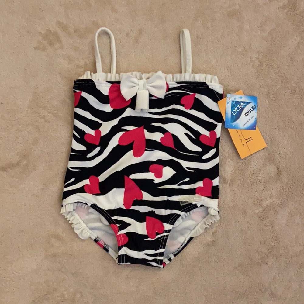 Azul Swimwear Girls Bathing Suit Size 18 Months